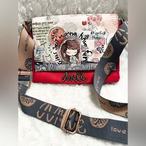 ANEKKE GIRLS JUST WANNA HAVE FUN CROSSBODY PURSE